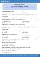 Đề thi giữa kì 2 GDĐP 8 Hải Phòng Đề 2